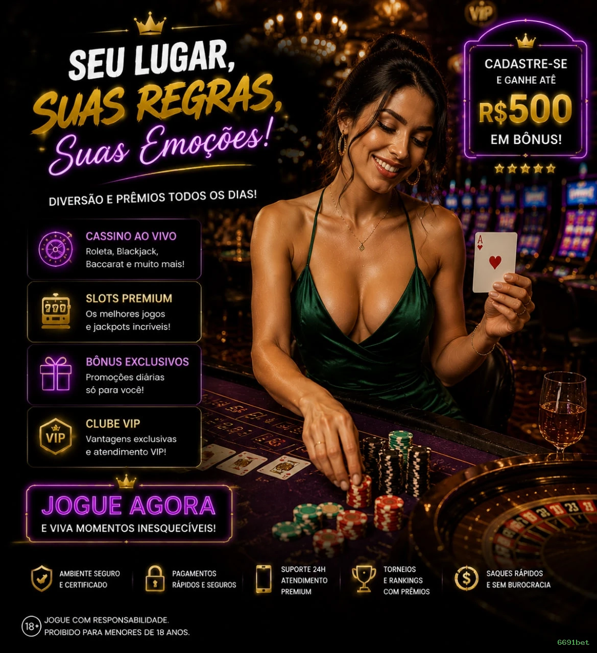 Promoção 6691bet
